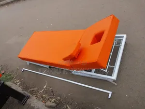 Foldable Orange Massage Bed
