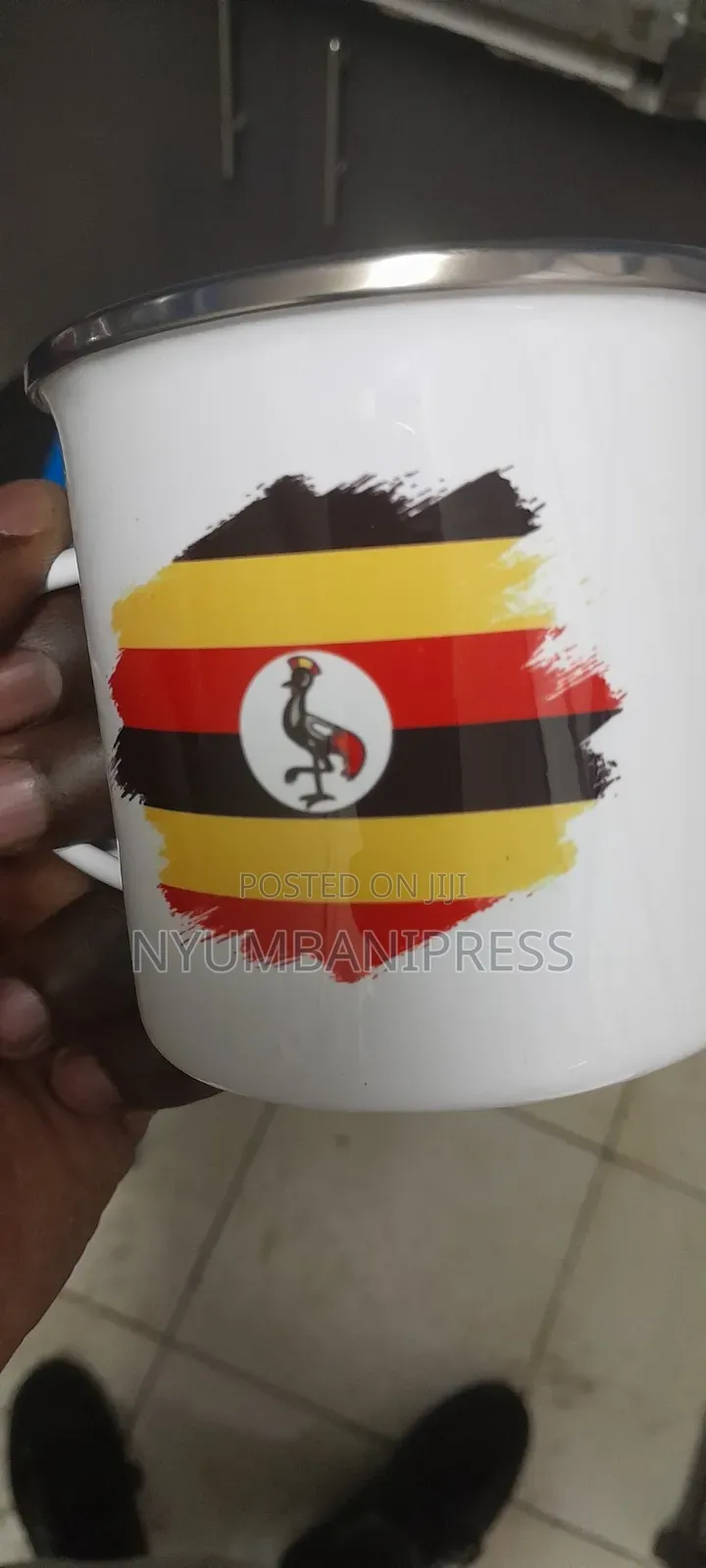 Branded Enamel Mugs