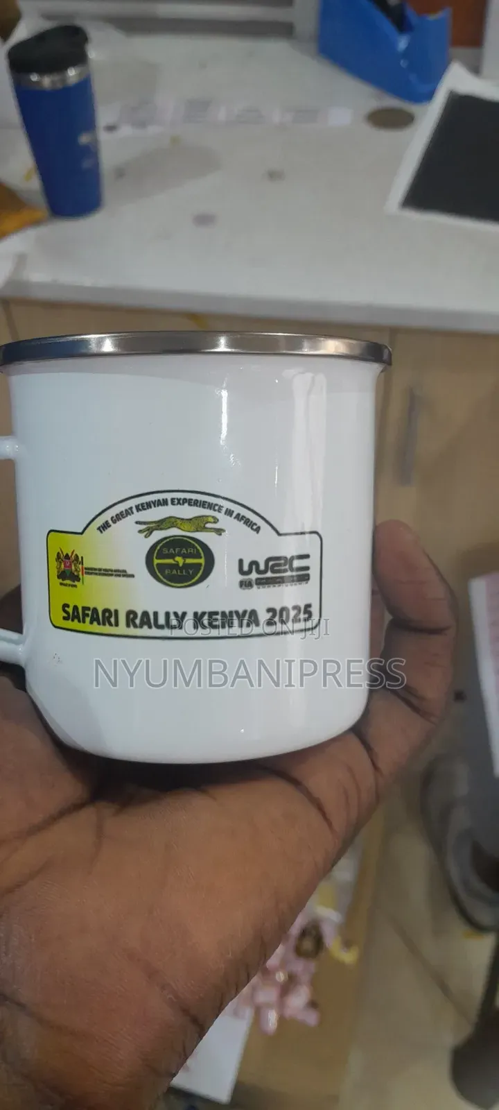 Branded Enamel Mugs