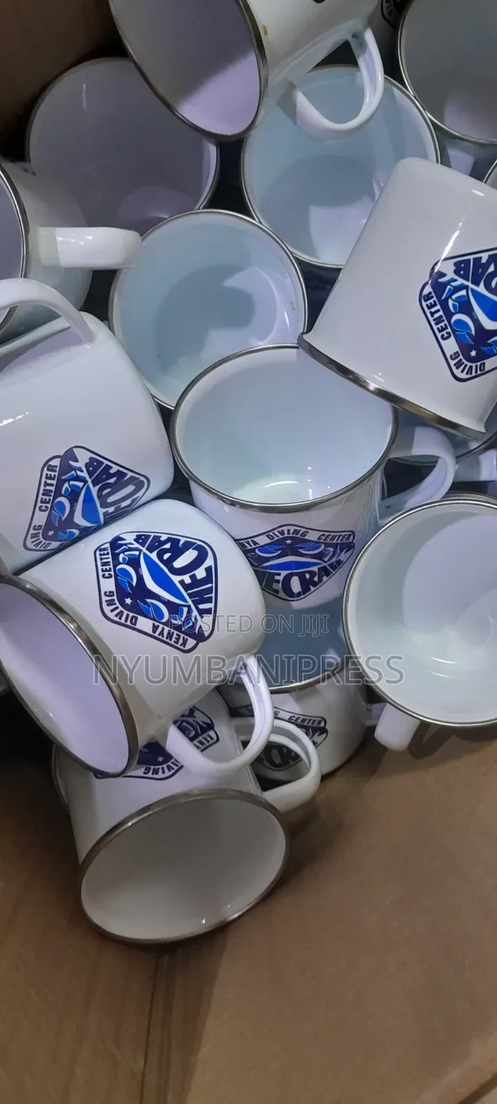 Branded Enamel Mugs