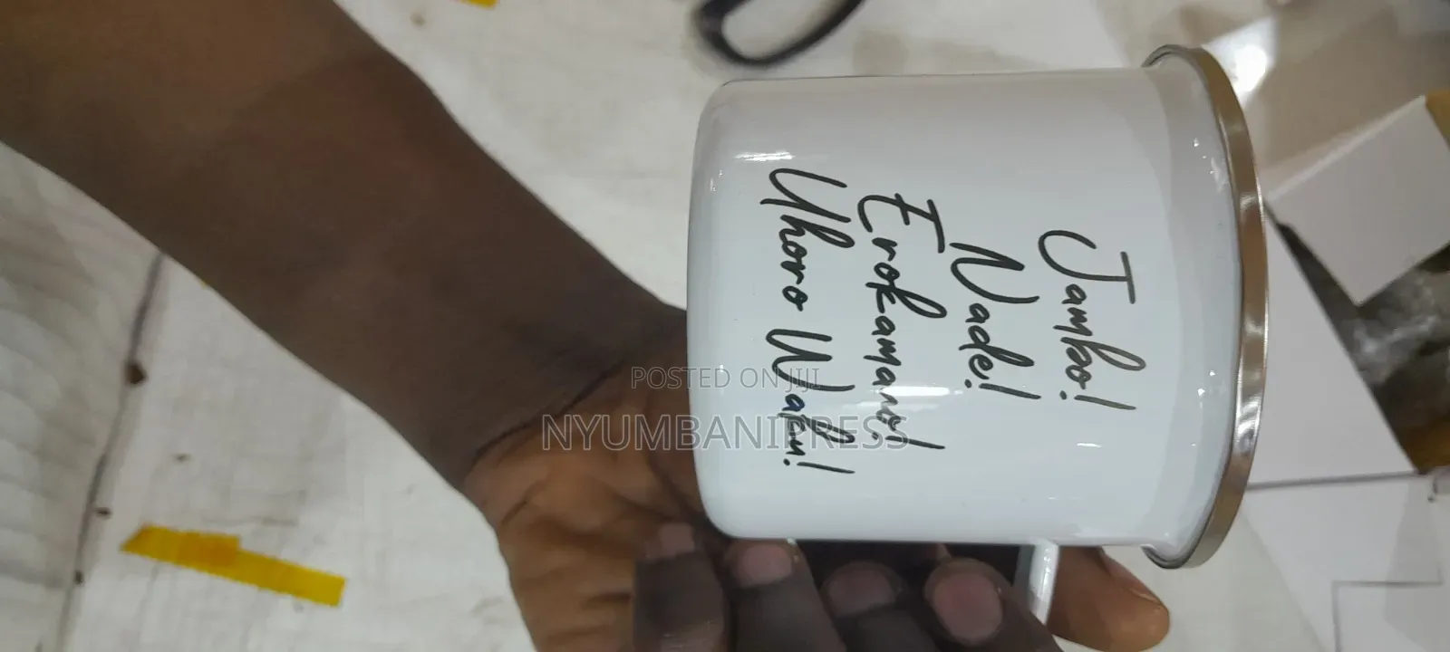 Branded Enamel Mugs