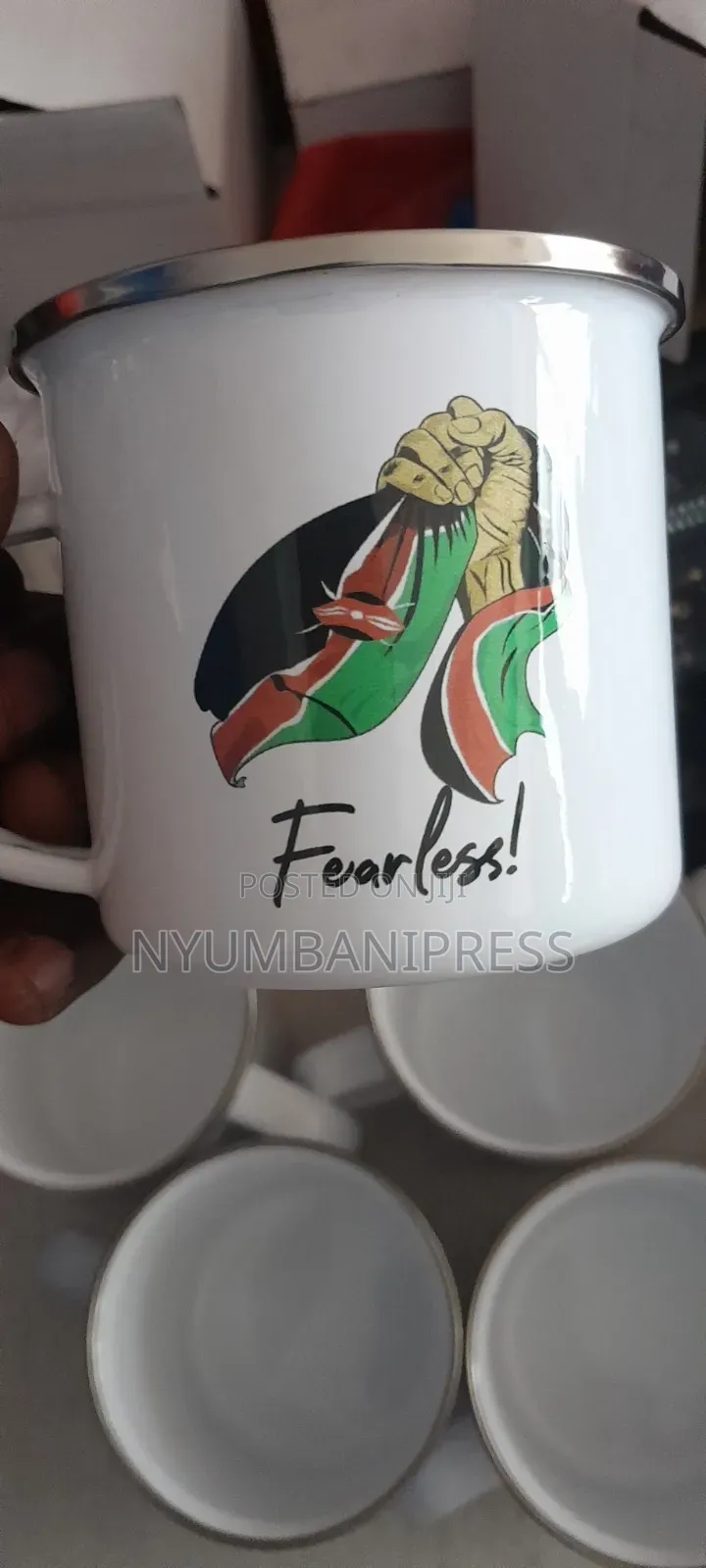 Branded Enamel Mugs