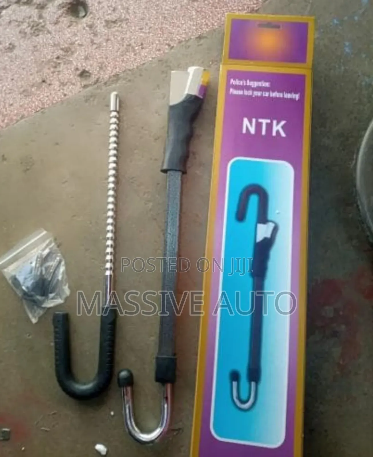 High Quality 3keys Steering Lock/ Steering Kock