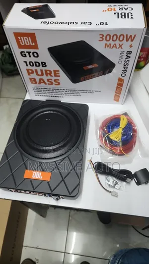 3000 Pure Bass JBL Underseat Subwoofer