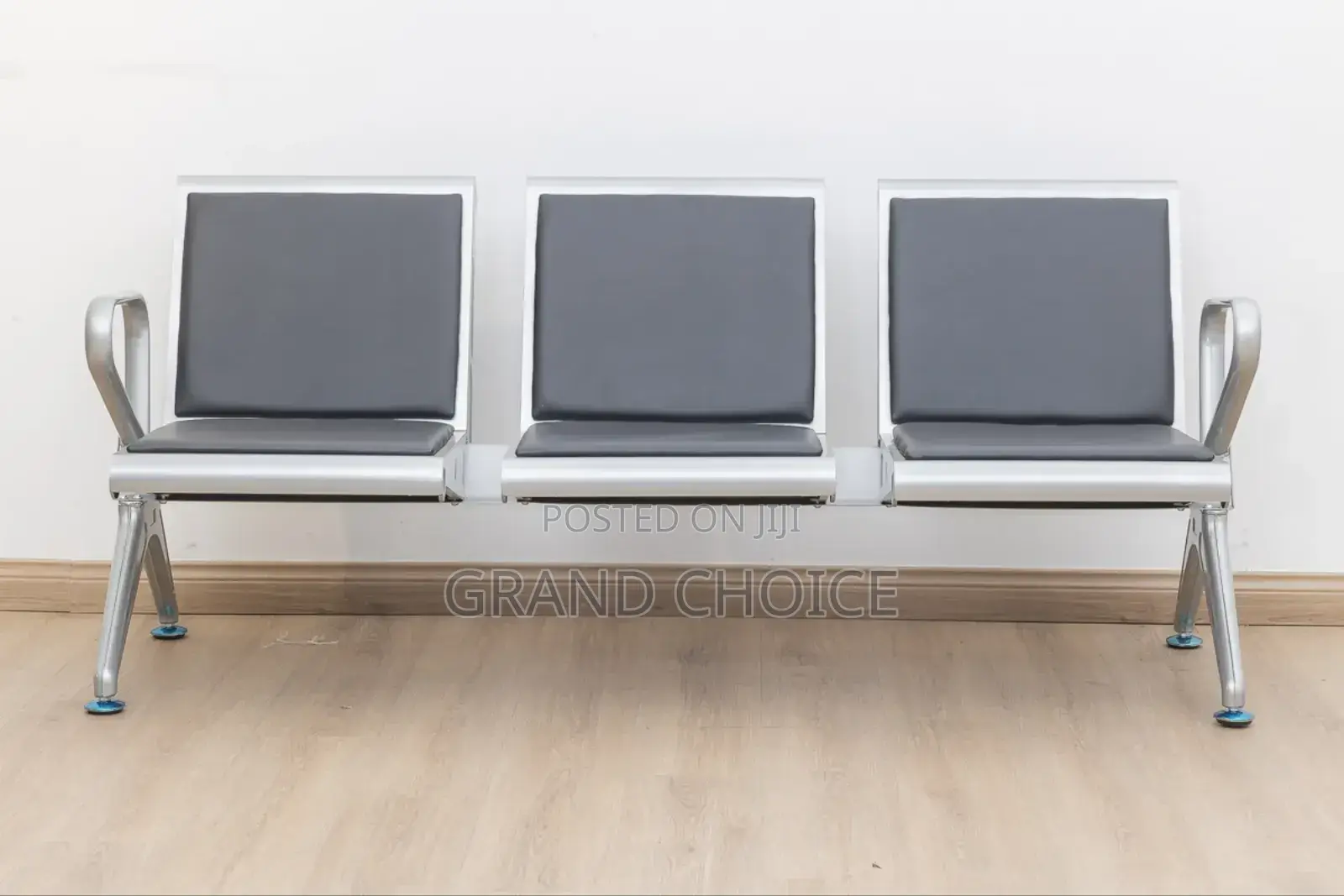 Heavy Duty Black Waiting Chair