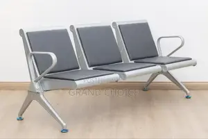 Heavy Duty Black Waiting Chair