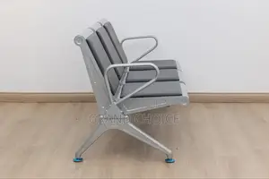 Heavy Duty Black Waiting Chair