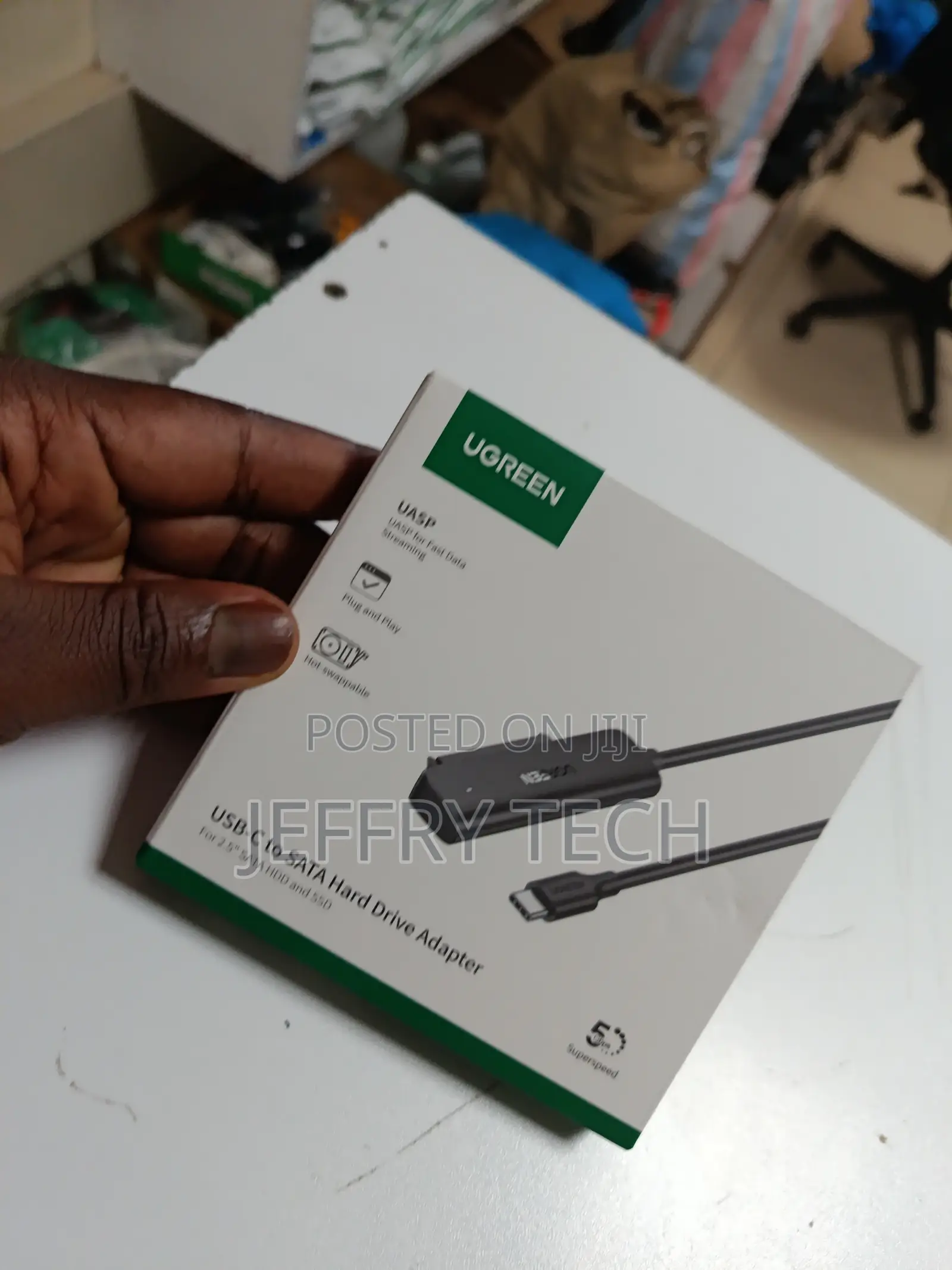 Ugreen Usb-C to Sata Hard Drive Adapter for 2.5" Sata HDDS and Ssds.