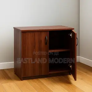 Brown Office Storing Credenza Cabinets