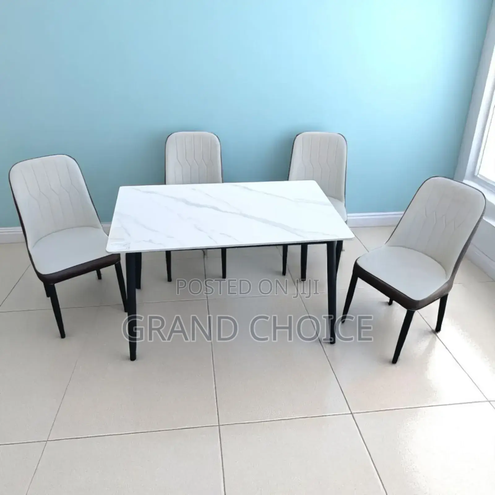 Imported 4 Seater Marble Dining Set