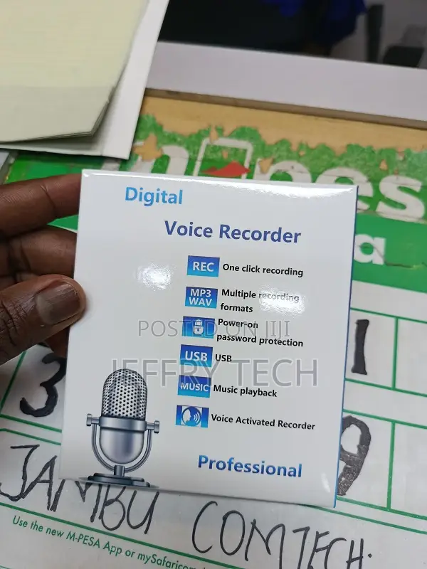 Digital Voice Recorder Designed for Professional Audio Capturing.