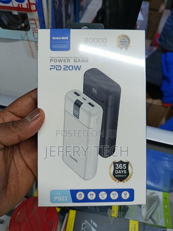 Great Wall Ps23 Power Bank Capacity: 20,000mah - thumbnail 2