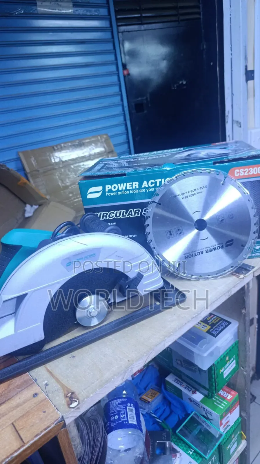 9" Power Action Electric Circular Saw/ 9" Circular Saw With Blade