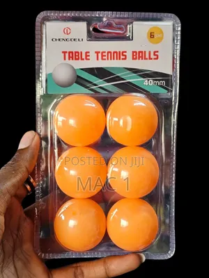 Sports Table Tennis Balls - Pack of 6