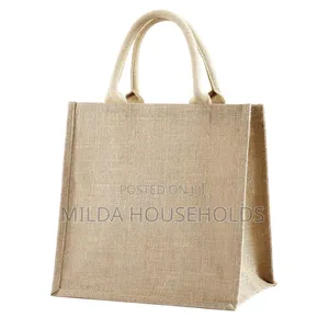 Linen Reusable Eco Friendly Shopping Jute Bags