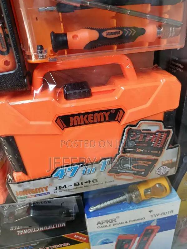 Jakemy 47-in-1 Professional Precision Screwdriver Toolkit.
