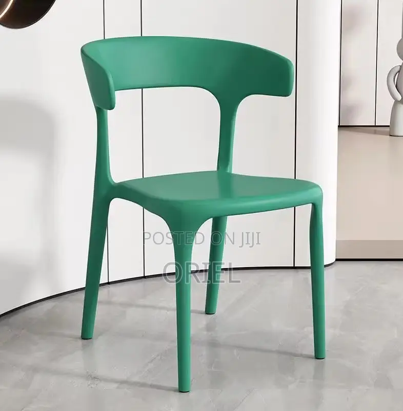 Home Chairs : Heavy-Duty Stackable Plastic Utility Chair