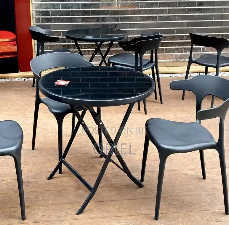 Home Chairs : Heavy-Duty Stackable Plastic Utility Chair