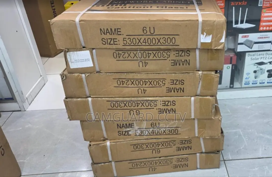 6u Wall Mount Network Cabinet 530x400x300 Series
