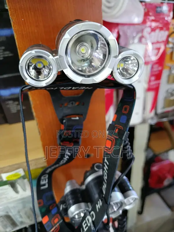 3 High Power Led Headlamp 3x Cree T6 Led Headlight For Camping Or Fi