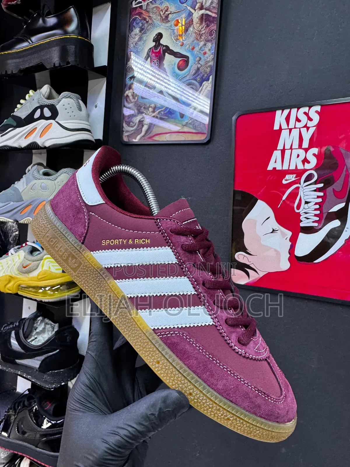 Sporty and Rich X Adidas Handball Spezial “Shadow Red”