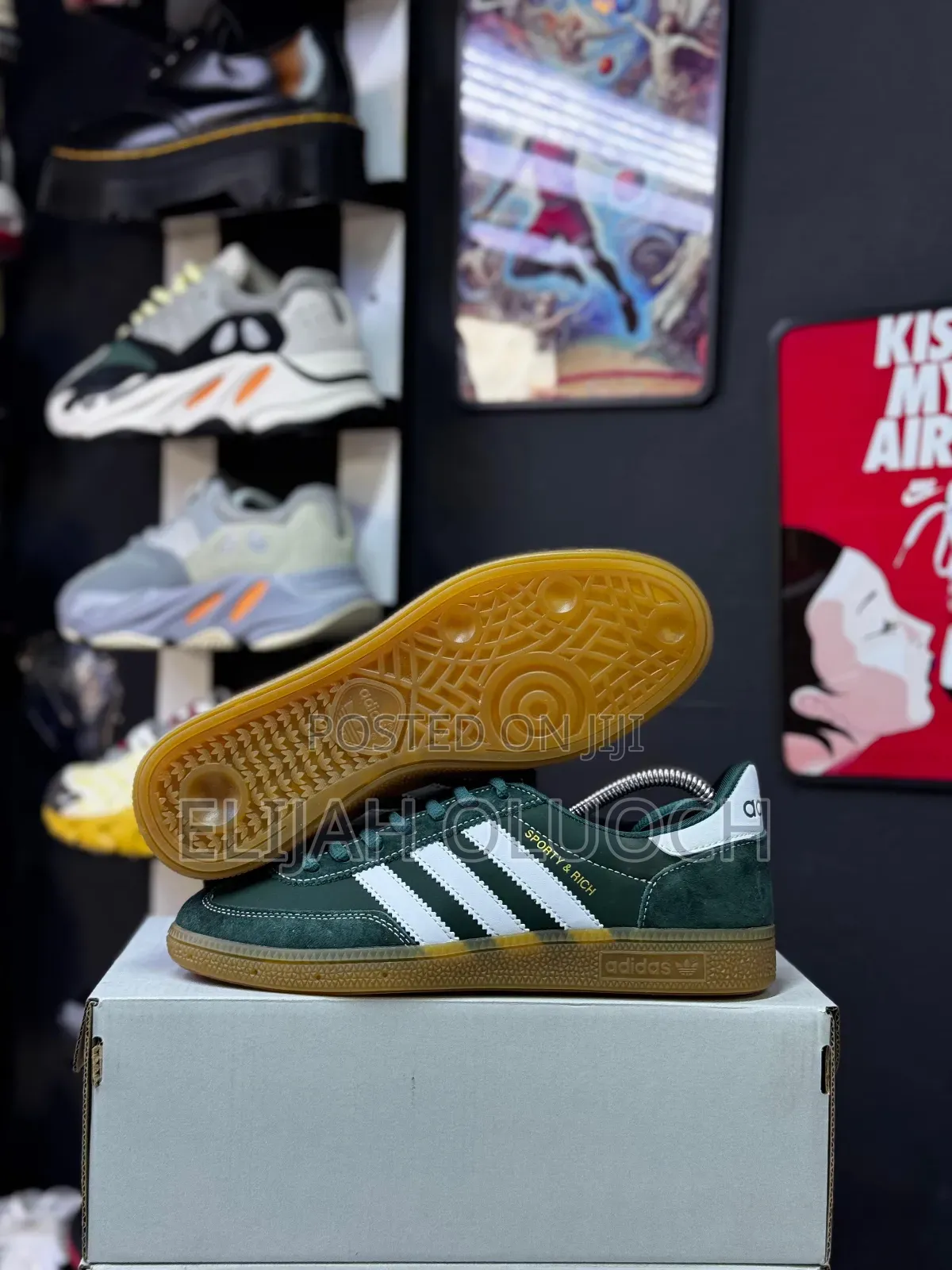 Sporty and Rich X Adidas Handball Spezial “Dark Green”