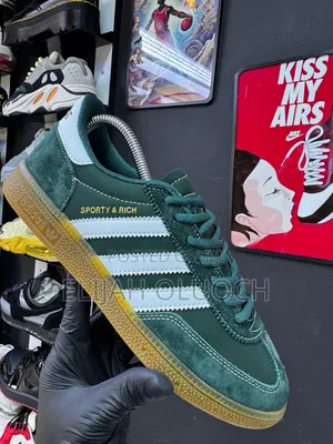 Sporty and Rich X Adidas Handball Spezial “Dark Green”