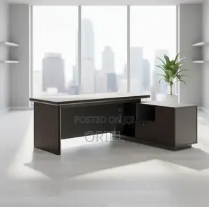 Executive Desks : 160cm L-Shaped Executive Office Workstation Desk