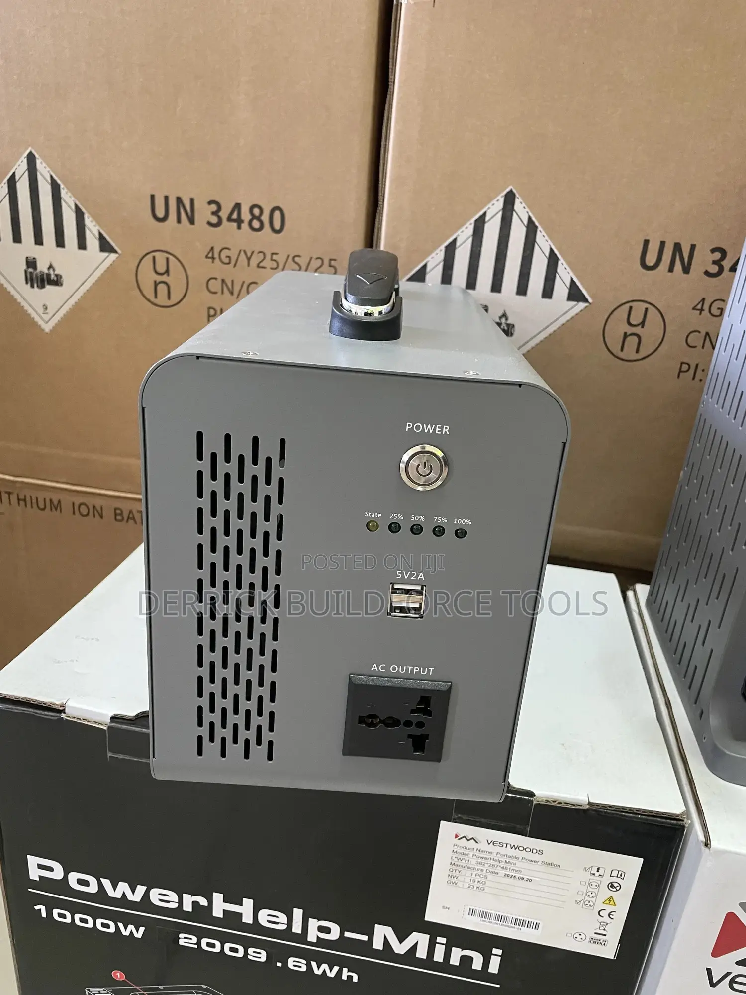Vestwoods 1kw Lithium Portable Power Station