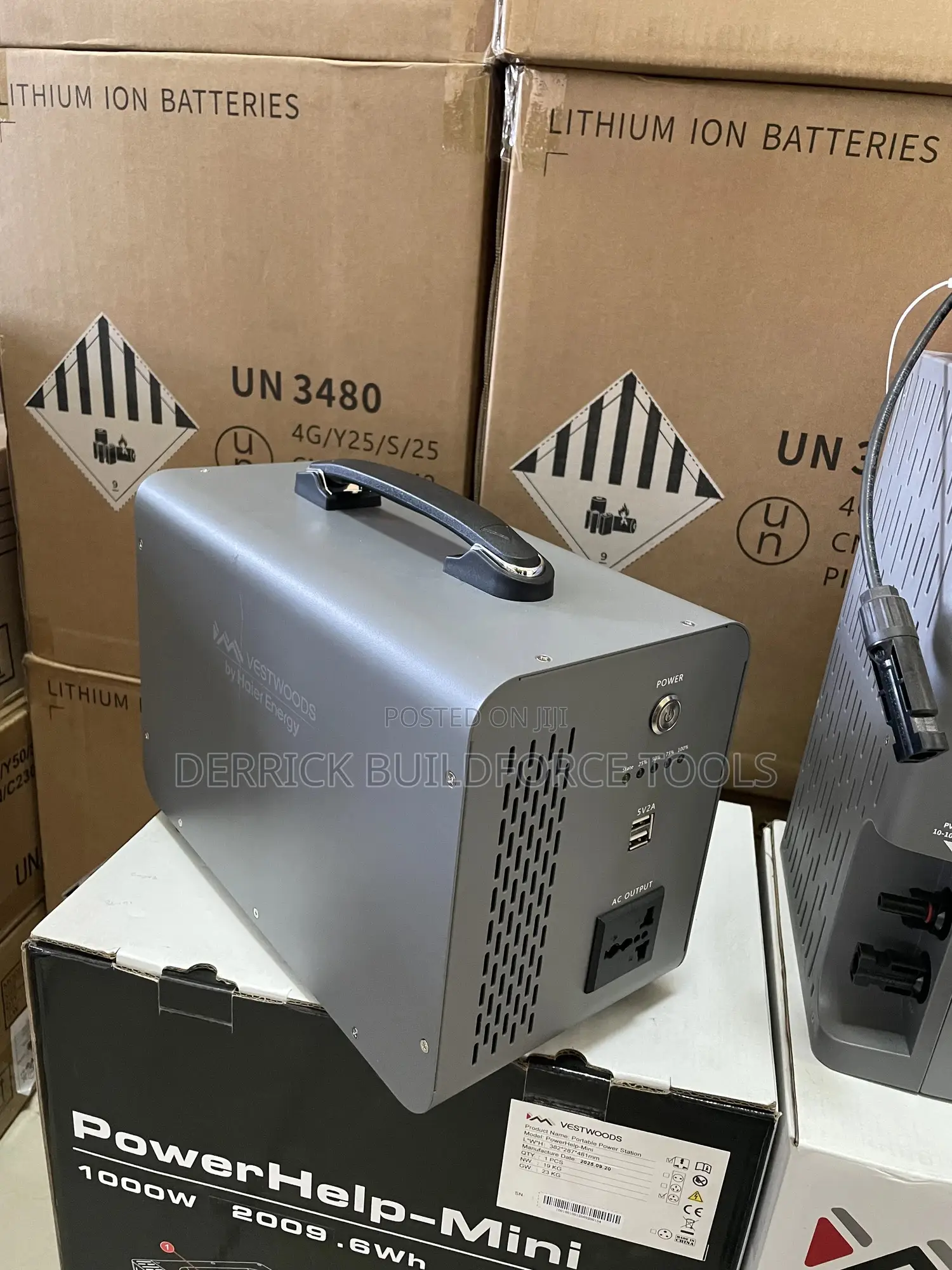 Vestwoods 1kw Lithium Portable Power Station