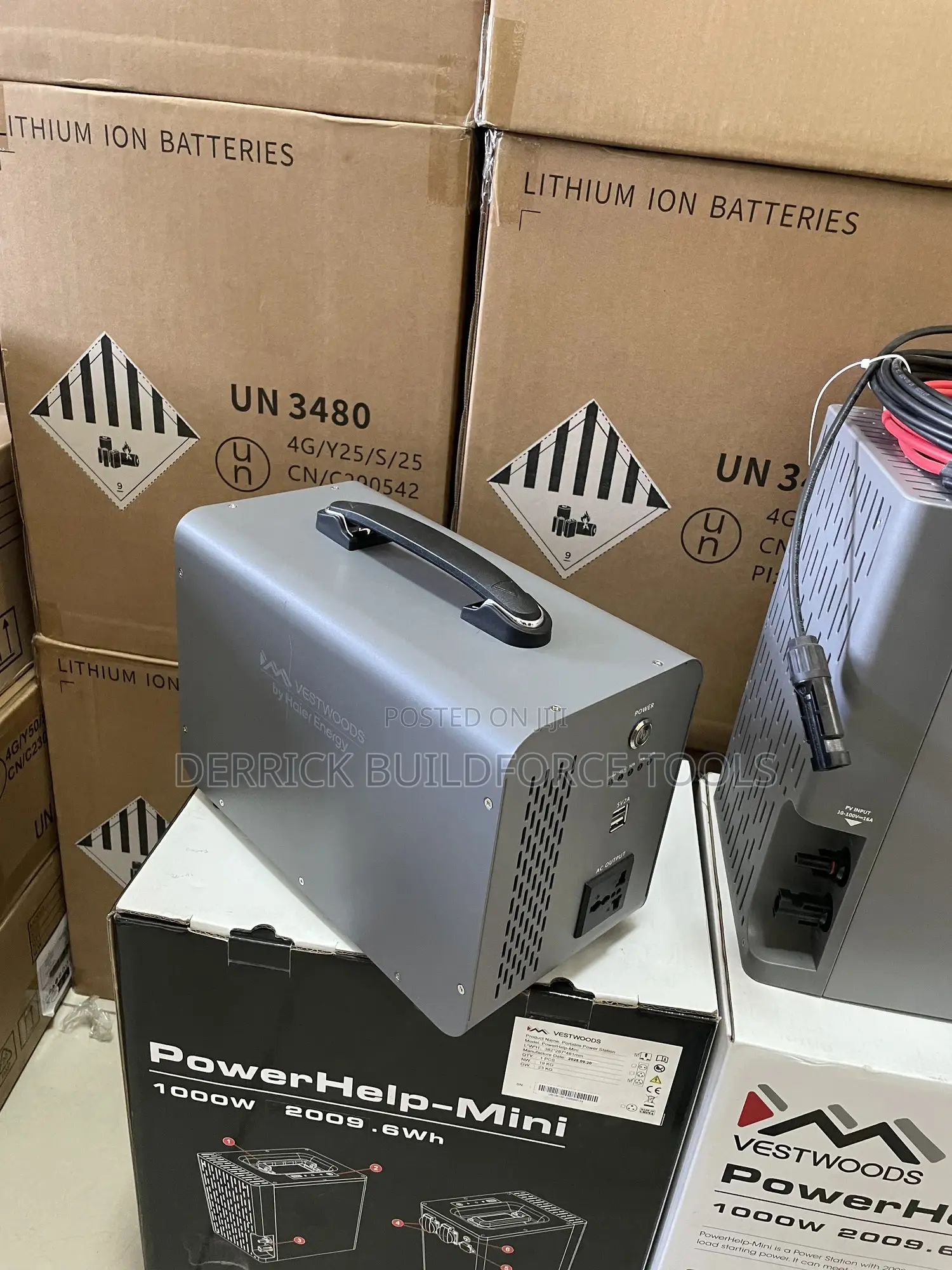 Vestwoods 1kw Lithium Portable Power Station