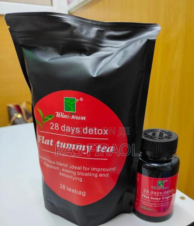 Wins Town 28-Day Slimming Tea Capsules Combo - Detox Weight Loss