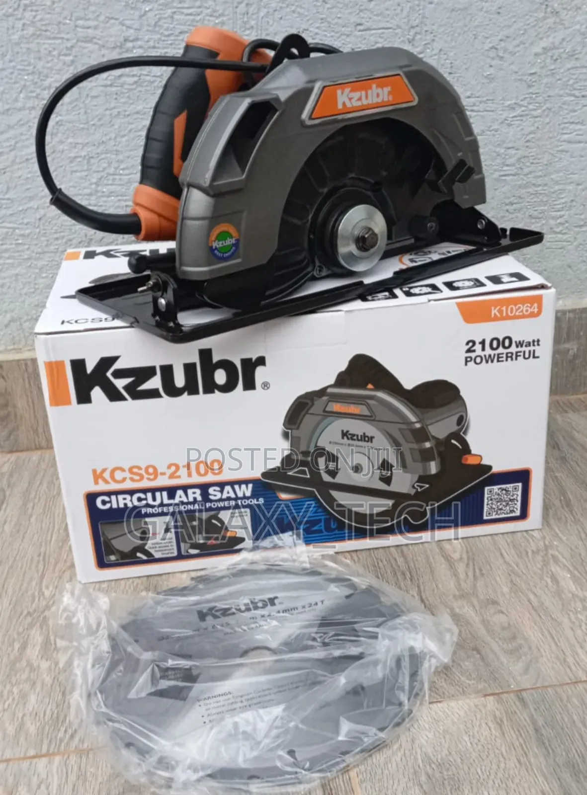 Kzbur 9" Circular Saw + Free Blade