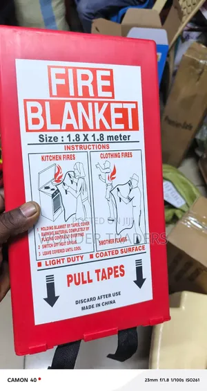 Fire Blanket (6ft X 6ft) Fire Blanket