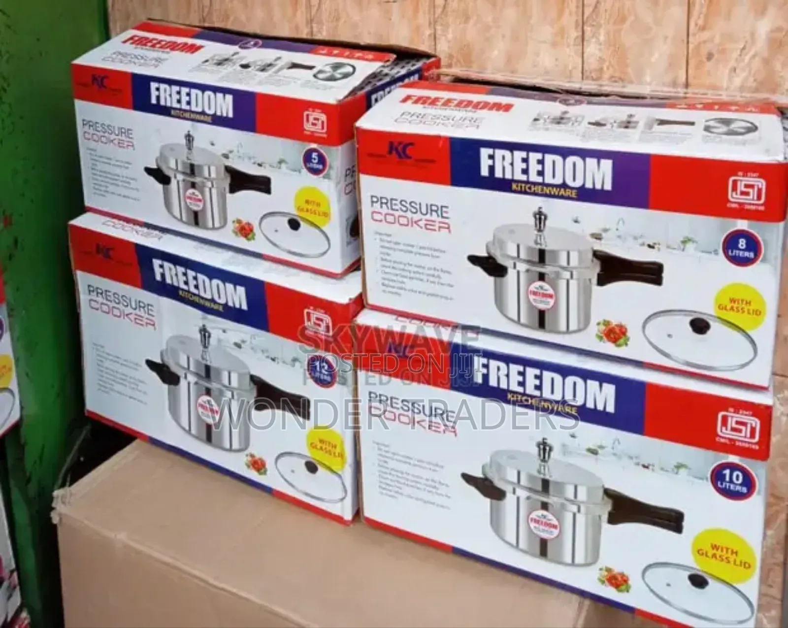 *Freedom Pressure Cookers*
3.5l