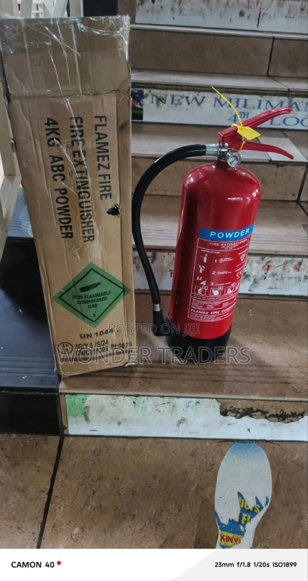 Fire Extinguisher 4 Kg Abc Powder