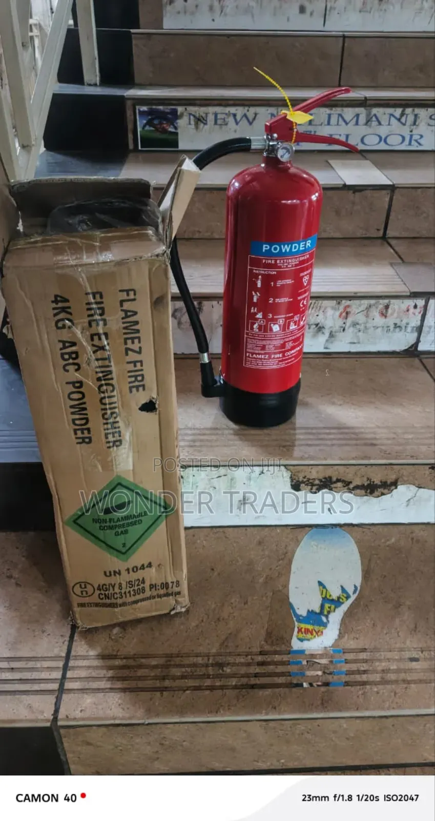 4kg Fire Extinguisher Dry Powder.