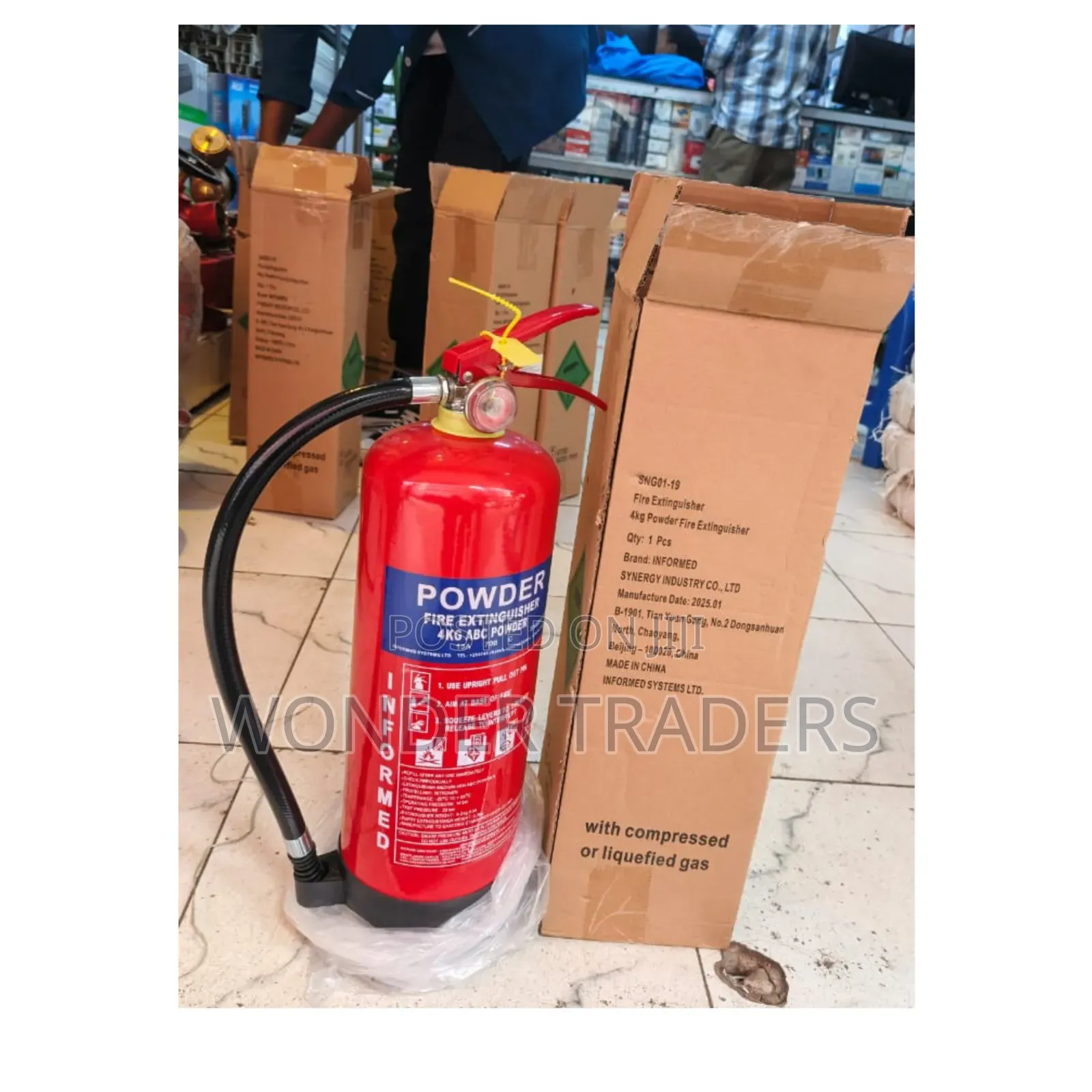Fire Extinguisher 4 Kg Dry Powder