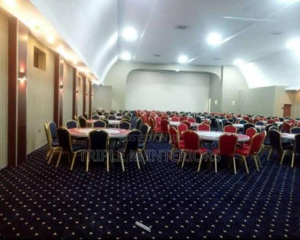 Executive Conference Carpet | Elegant Dotted Design - main view