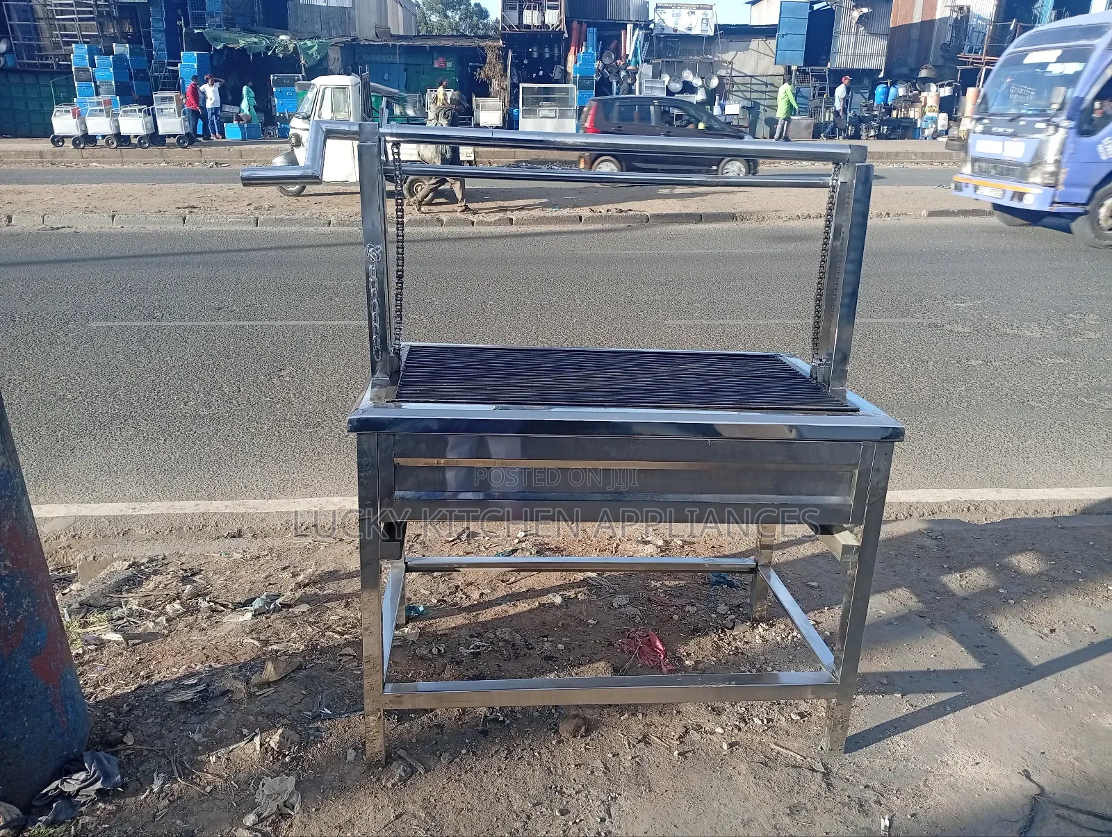 Stainless Steel Quality Nyama Choma Grill.