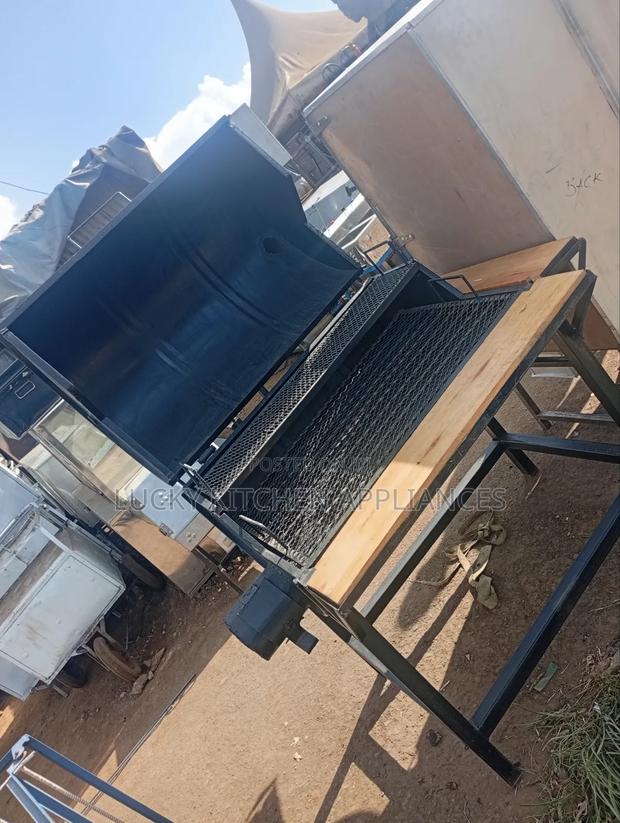 Mild Steel Barbeque Meat Grill.