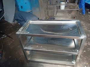 Heavy Duty Stainless Steel Trolley.