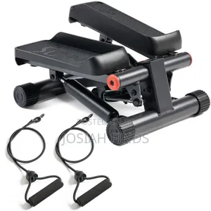 Mini Stepper With Resistance Bands
