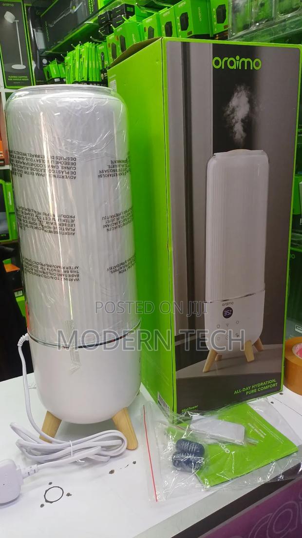 Oraimo 6l Top-Fill Humidifier With Adjustable Mist Levels