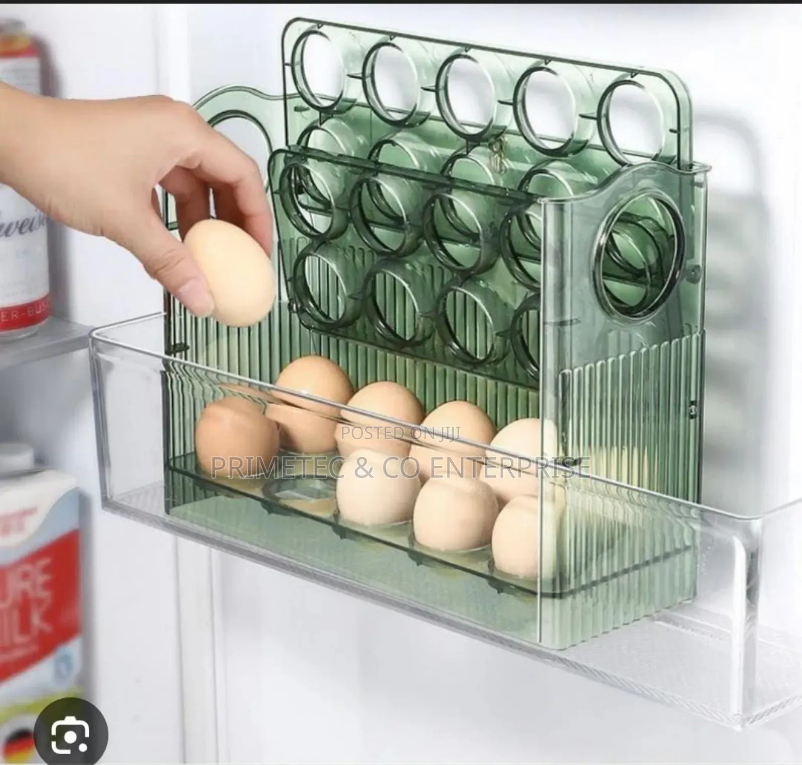 3 Layer Aclyric 30 Egg Storage Fridge Box