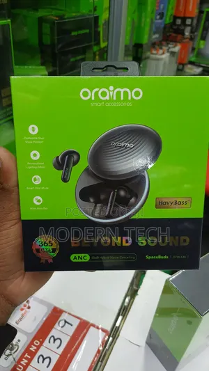 Oraimo Spacebuds Earbuds With Anc Personalized Voice Alerts