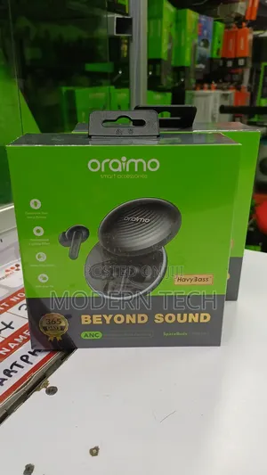 Oraimo Spacebuds Anc Earbuds With RGB Lighting Custom Voice Control