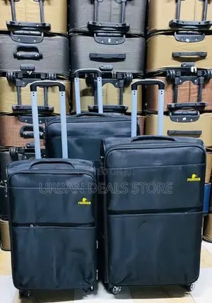 3 in 1 Fabric Laxurious Suitcase Briefcase Travel Bag
