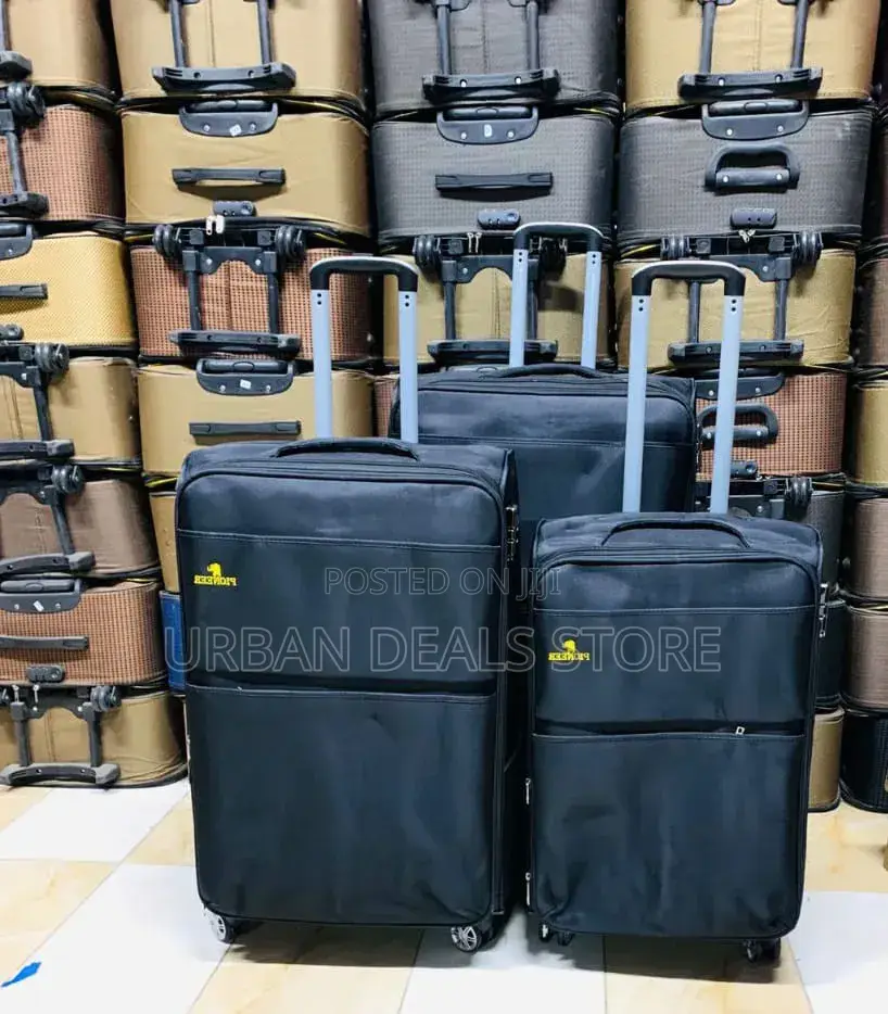 3 in 1 Fabric Modern Laxurious Suitcase Briefcase Travel Bag