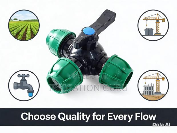 Hdpe Tee Valve 63mm